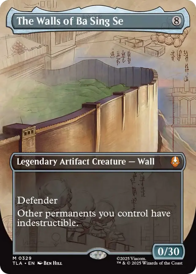The Walls of Ba Sing Se (Borderless) [Avatar: The Last Airbender] (Display Case)
