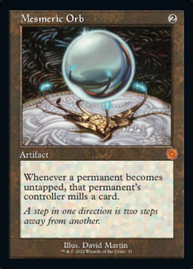Mesmeric Orb (Retro) [The Brothers' War Retro Artifacts] (Display Case)