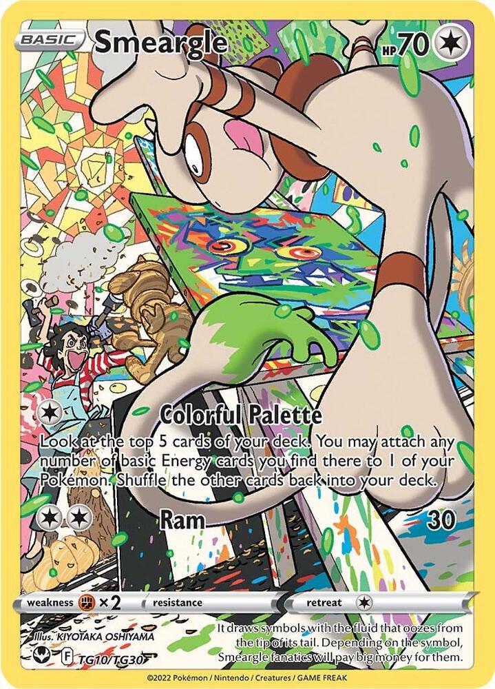 Smeargle (TG10/TG30) [Sword & Shield: Silver Tempest] (Display Case)