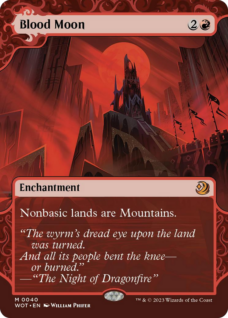 Blood Moon [Wilds of Eldraine: Enchanting Tales] (Display Case)