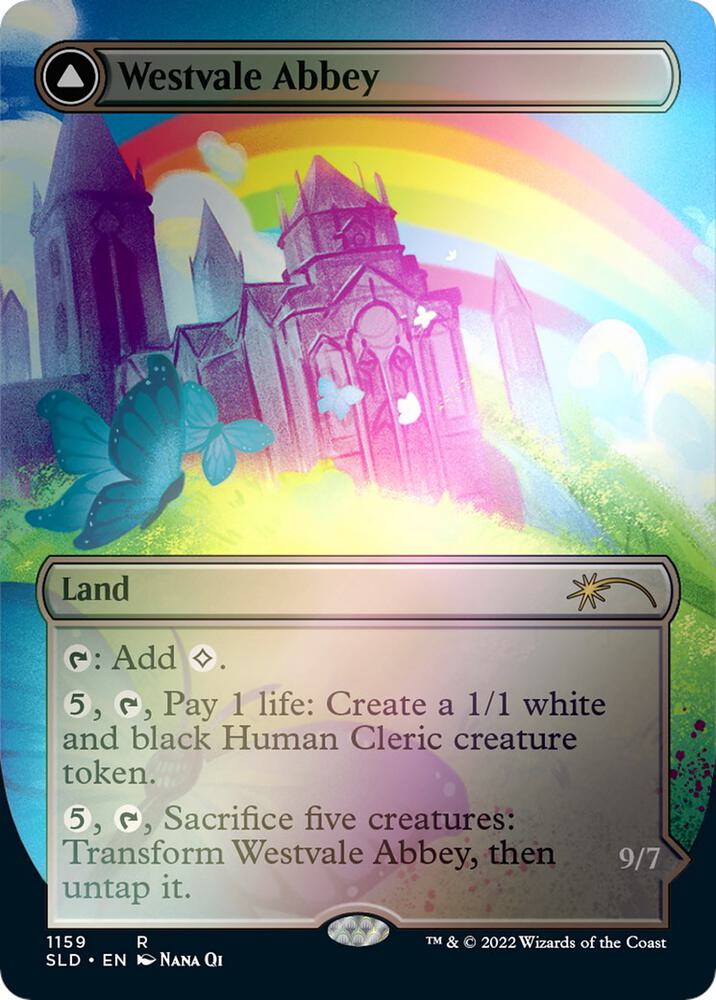 Westvale Abbey // Ormendahl, Profane Prince (Borderless) [Secret Lair: From Cute to Brute] (Display Case)