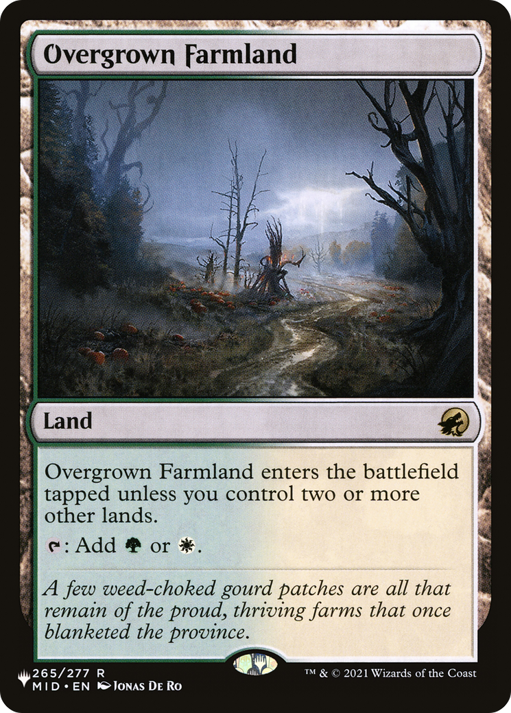 Overgrown Farmland [The List] (Display Case)