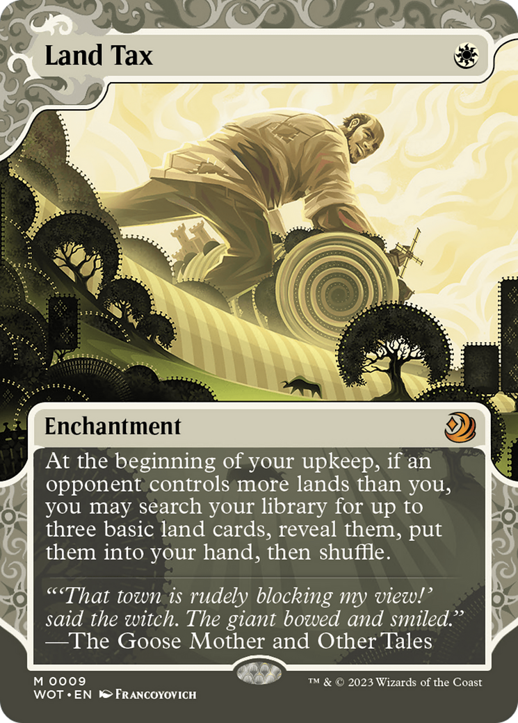 Land Tax [Wilds of Eldraine: Enchanting Tales] (Display Case)