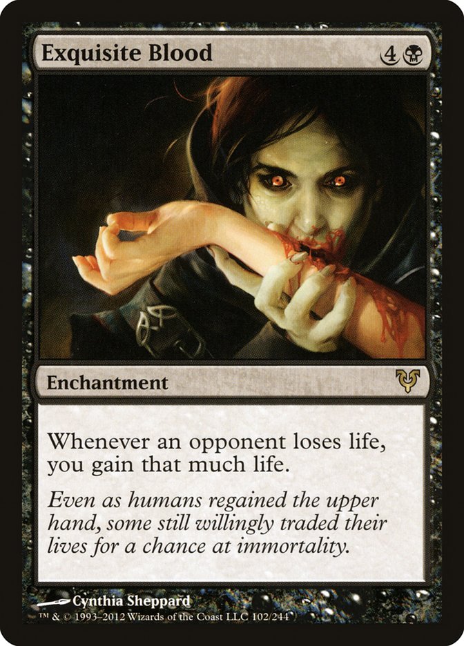Exquisite Blood [Avacyn Restored] (Display Case)
