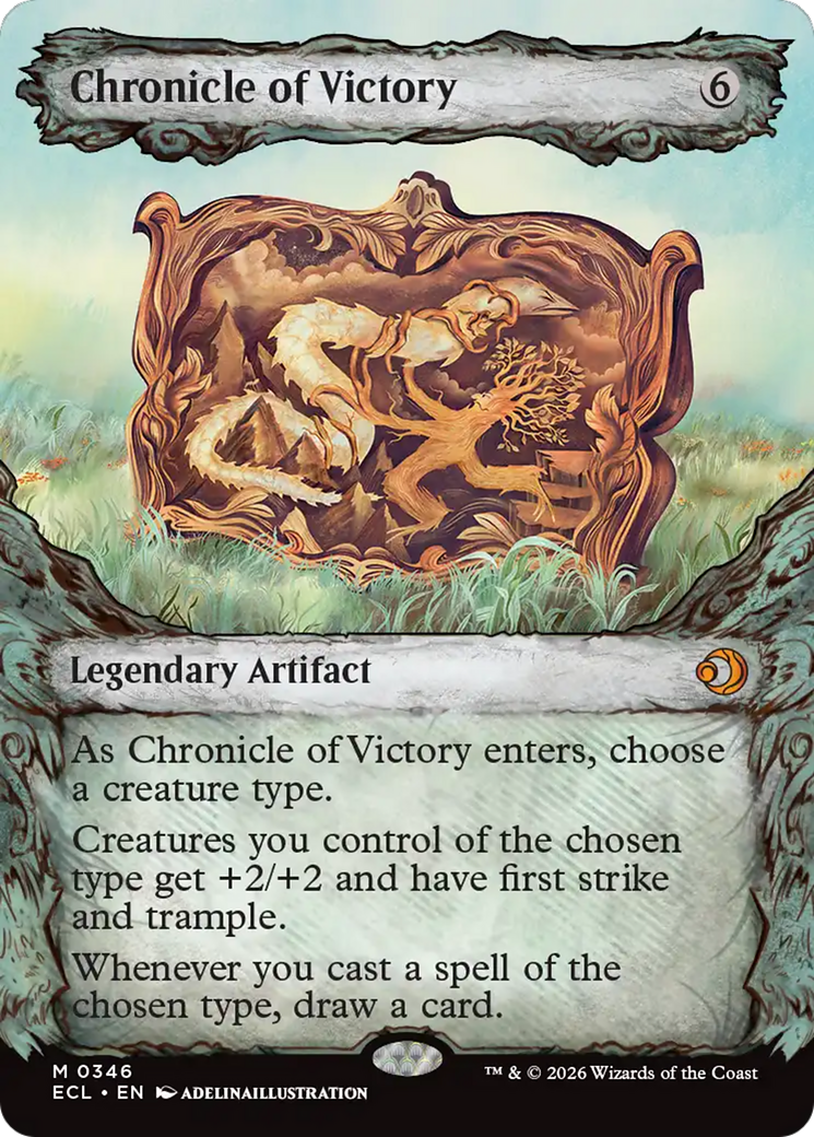 Chronicle of Victory (Showcase) [Lorwyn Eclipsed] (Display Case)