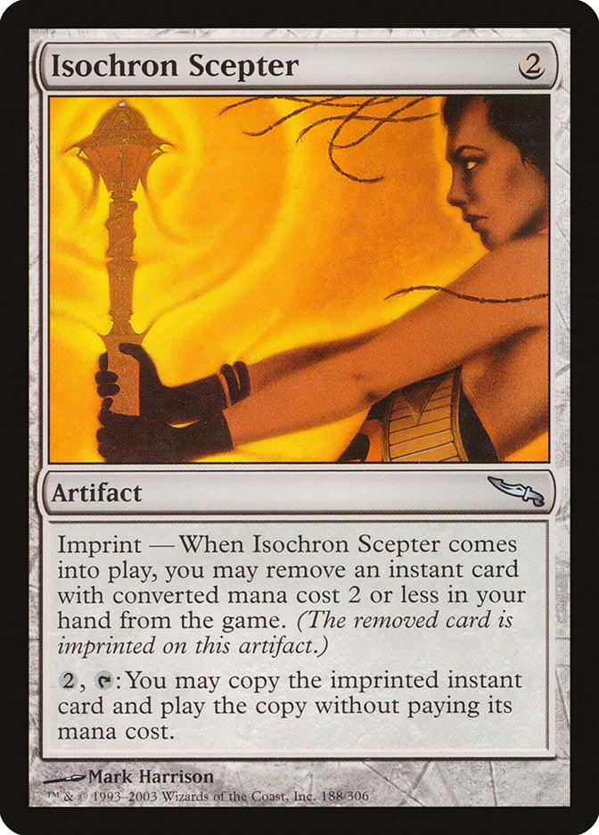 Isochron Scepter [Mirrodin] (Display Case)