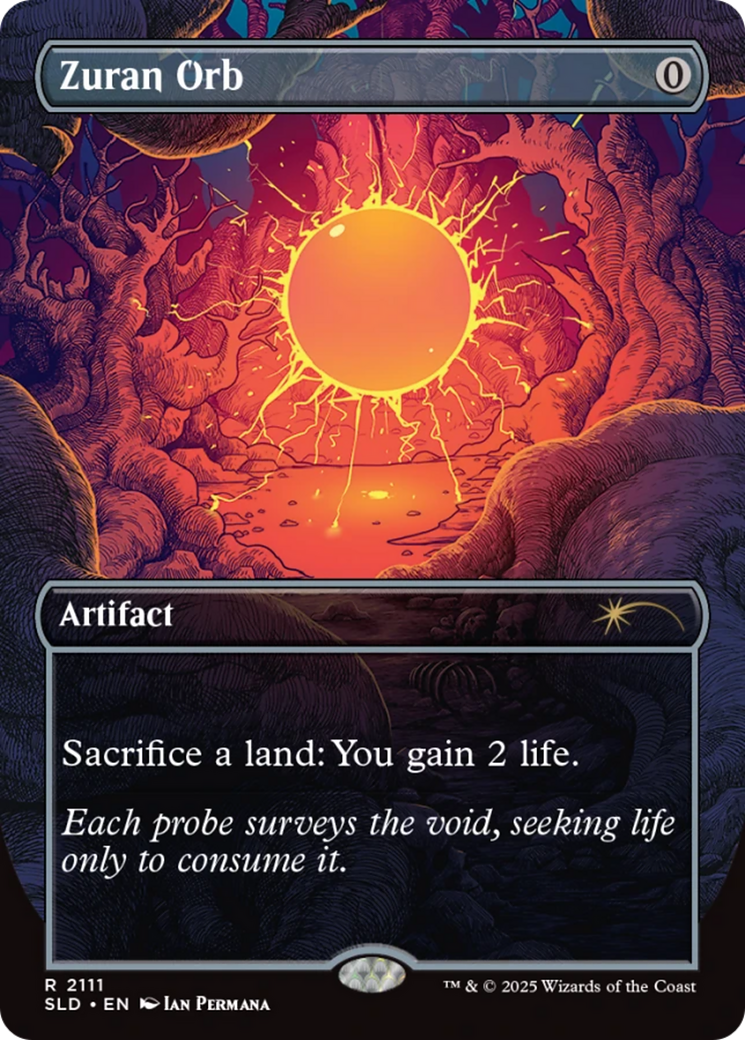 Zuran Orb (Galaxy Foil) [Secret Lair Drop Series] (Display Case)