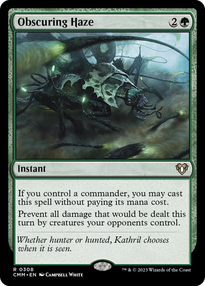 Obscuring Haze [Commander Masters] (Display Case)