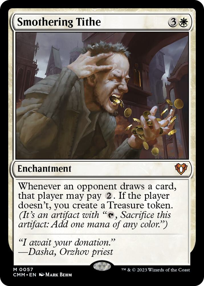 Smothering Tithe [Commander Masters] (Display Case)