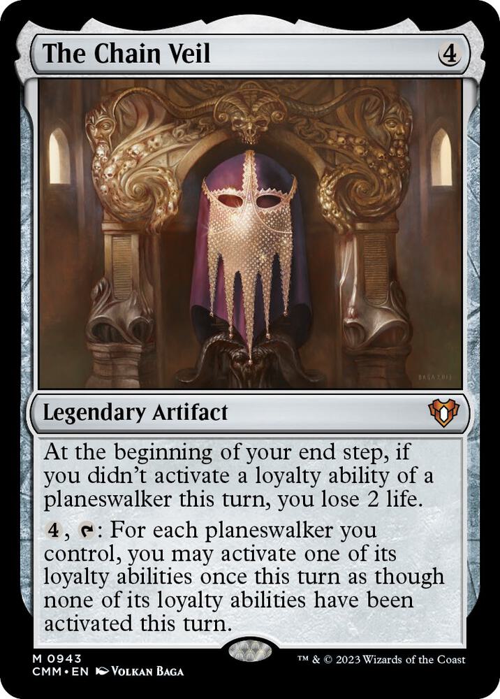 The Chain Veil [Commander Masters] (Display Case)