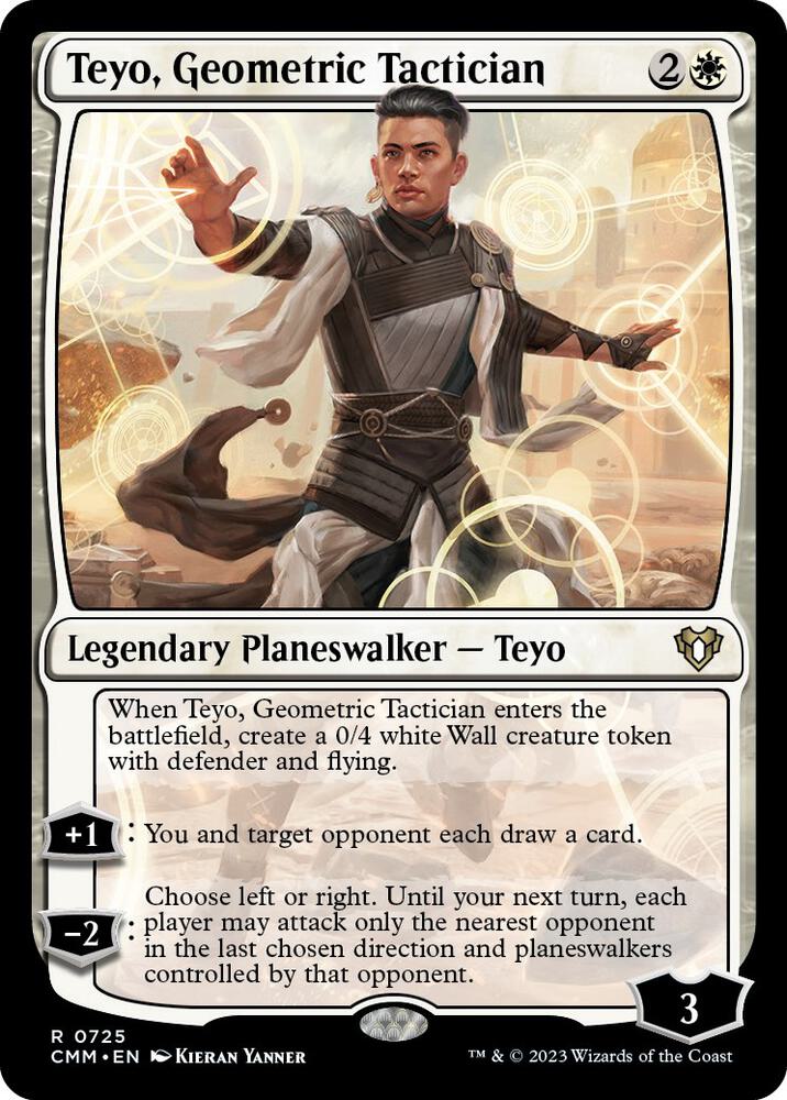 Teyo, Geometric Tactician [Commander Masters] (Display Case)