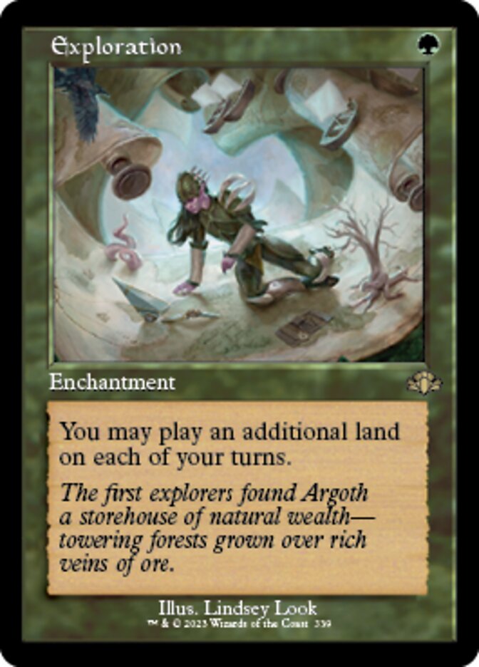 Exploration (Retro) [Dominaria Remastered] (Display Case)
