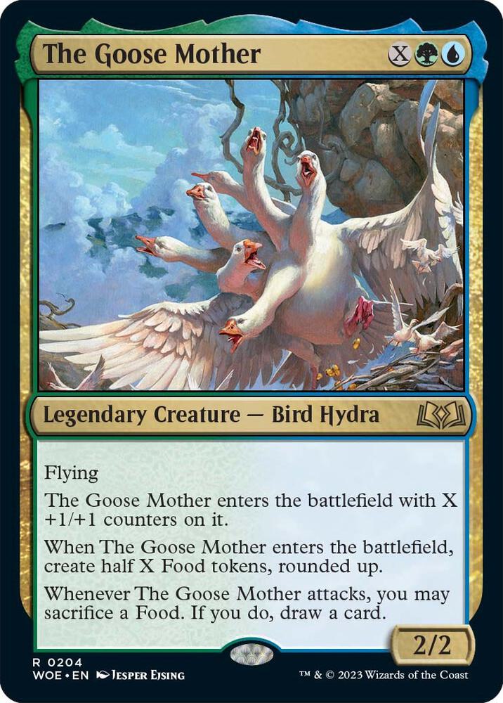 The Goose Mother (Extended Art) [Wilds of Eldraine]