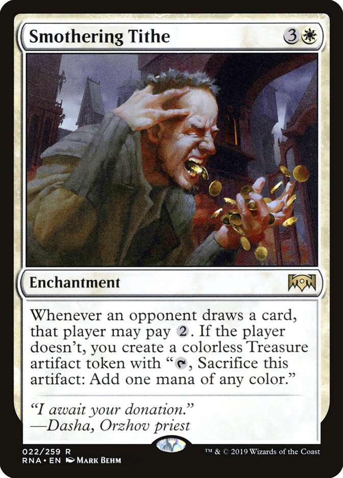 Smothering Tithe [Ravnica Allegiance] (Display Case)