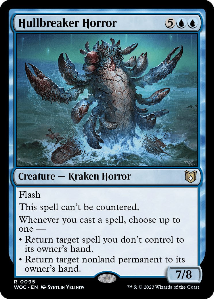 Hullbreaker Horror [Wilds of Eldraine Commander] (Display Case)
