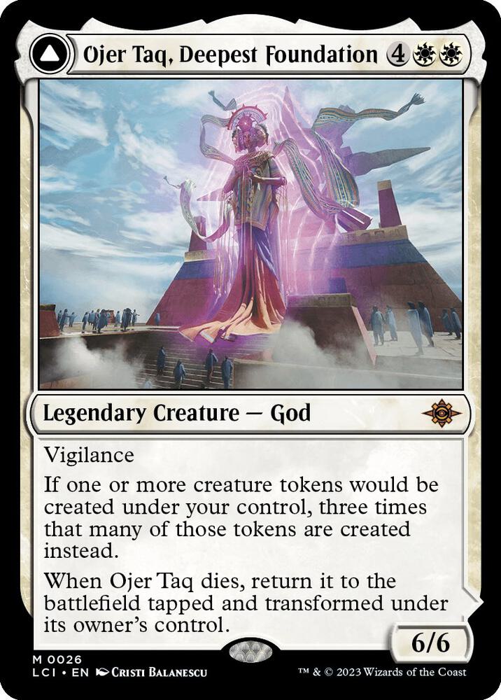 Ojer Taq, Deepest Foundation // Temple of Civilization [The Lost Caverns of Ixalan] (Display Case)