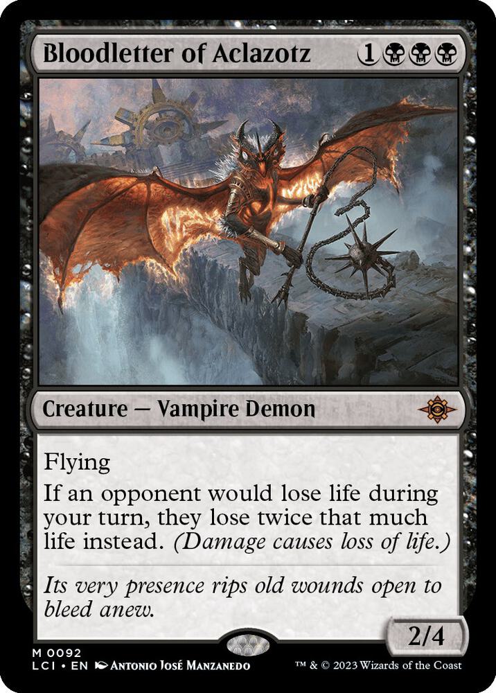 Bloodletter of Aclazotz [The Lost Caverns of Ixalan] (Display Case)