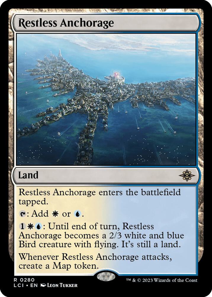 Restless Anchorage (Borderless) [The Lost Caverns of Ixalan]