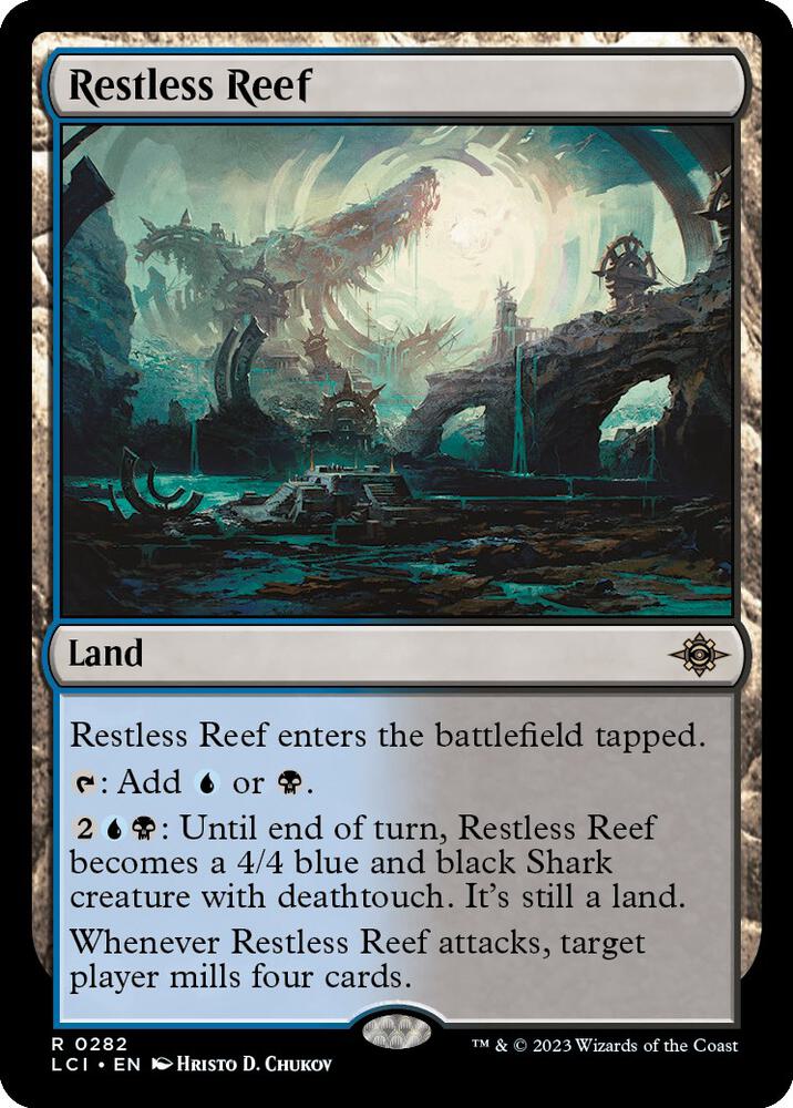 Restless Reef (Borderless) [The Lost Caverns of Ixalan]