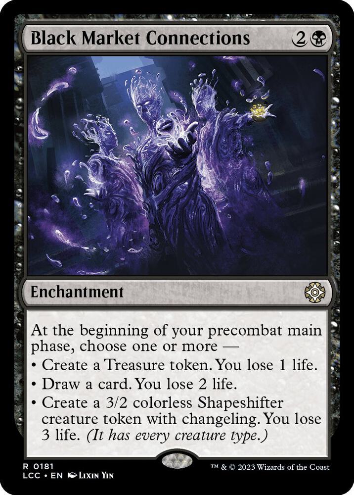 Black Market Connections [The Lost Caverns of Ixalan Commander] (Display Case)