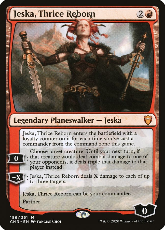 Jeska, Thrice Reborn [Commander Legends] (Display Case)
