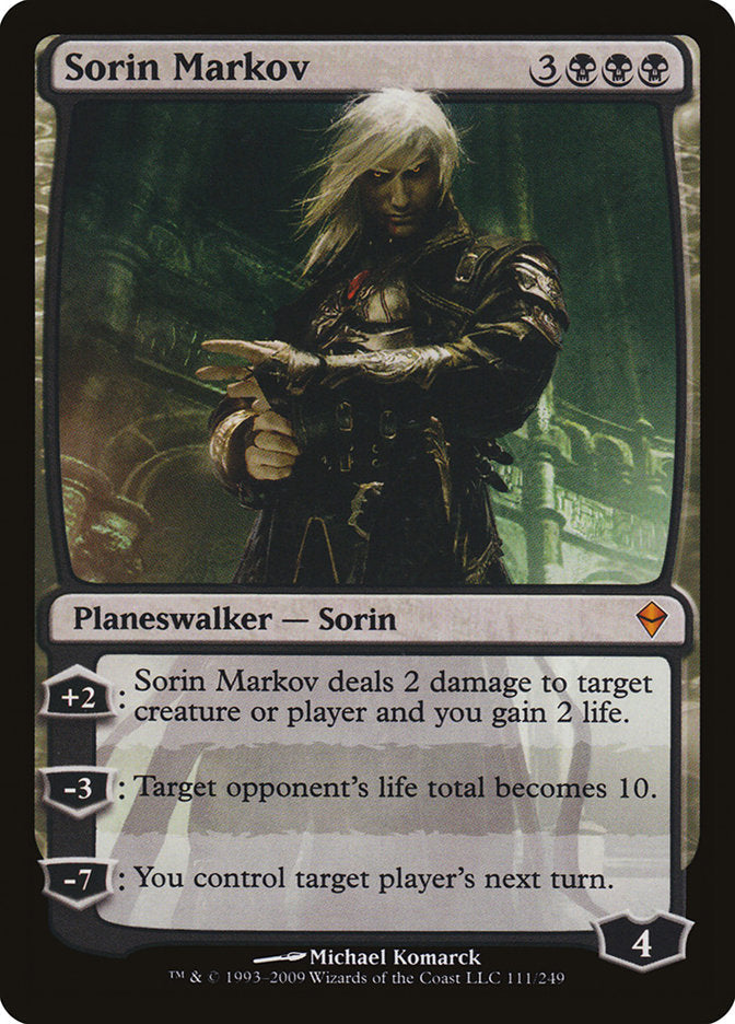 Sorin Markov [Zendikar] (Display Case)