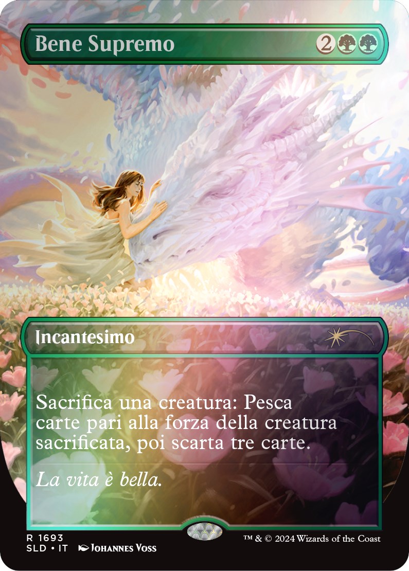 Greater Good (Italian) - "Bene Supremo" (Rainbow Foil) [Secret Lair Drop Series] (Display Case)