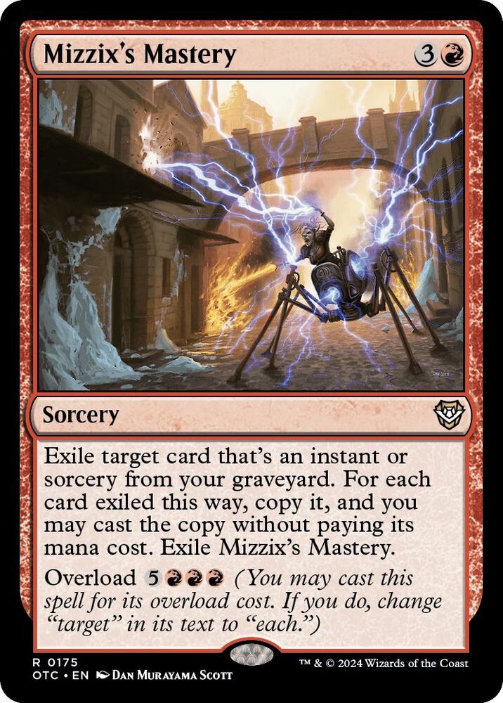 Mizzix's Mastery [Outlaws of Thunder Junction Commander] (Display Case)