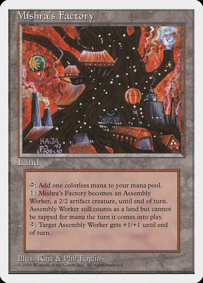 Mishra's Factory [Fourth Edition] (Display Case)