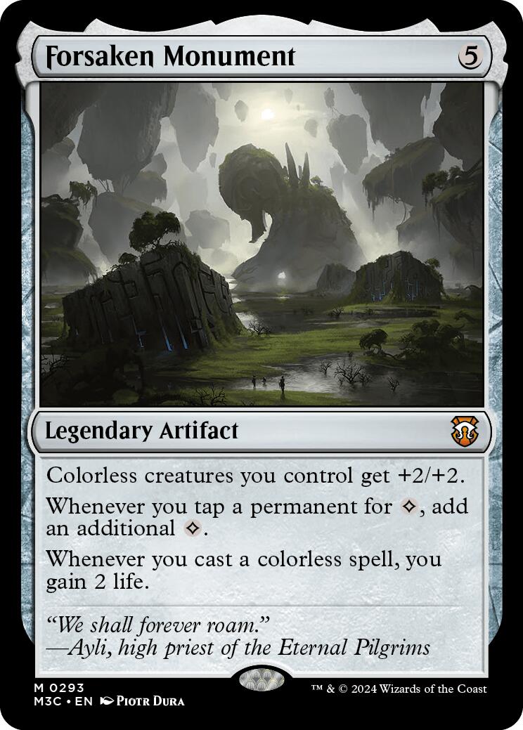 Forsaken Monument [Modern Horizons 3 Commander] (Display Case)