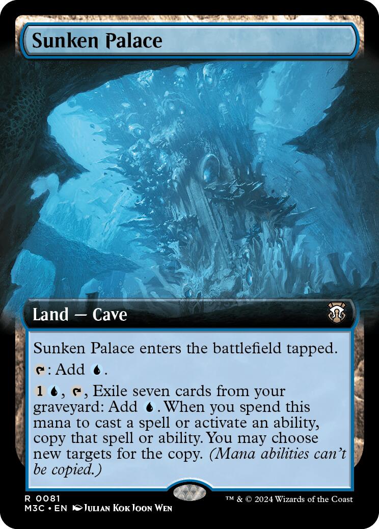 Sunken Palace (Extended Art) [Modern Horizons 3 Commander]
