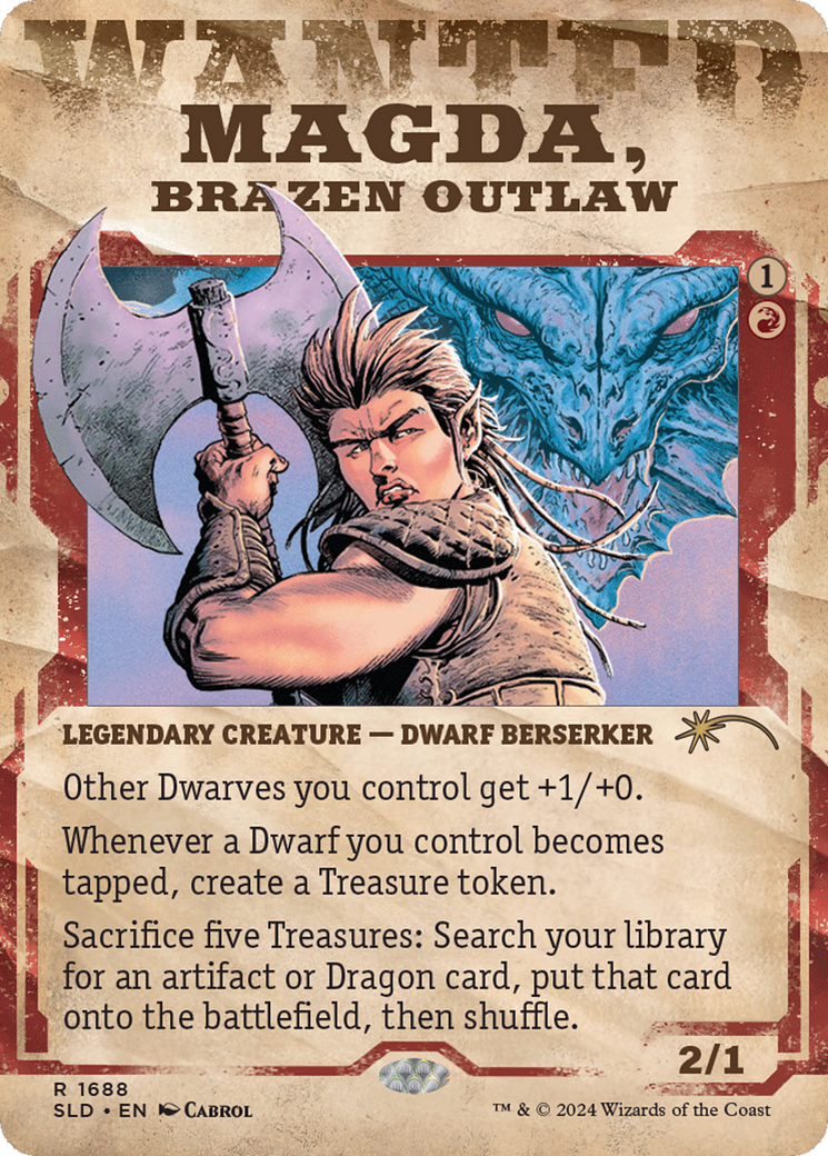 Magda, Brazen Outlaw [Secret Lair Drop Series] (Display Case)