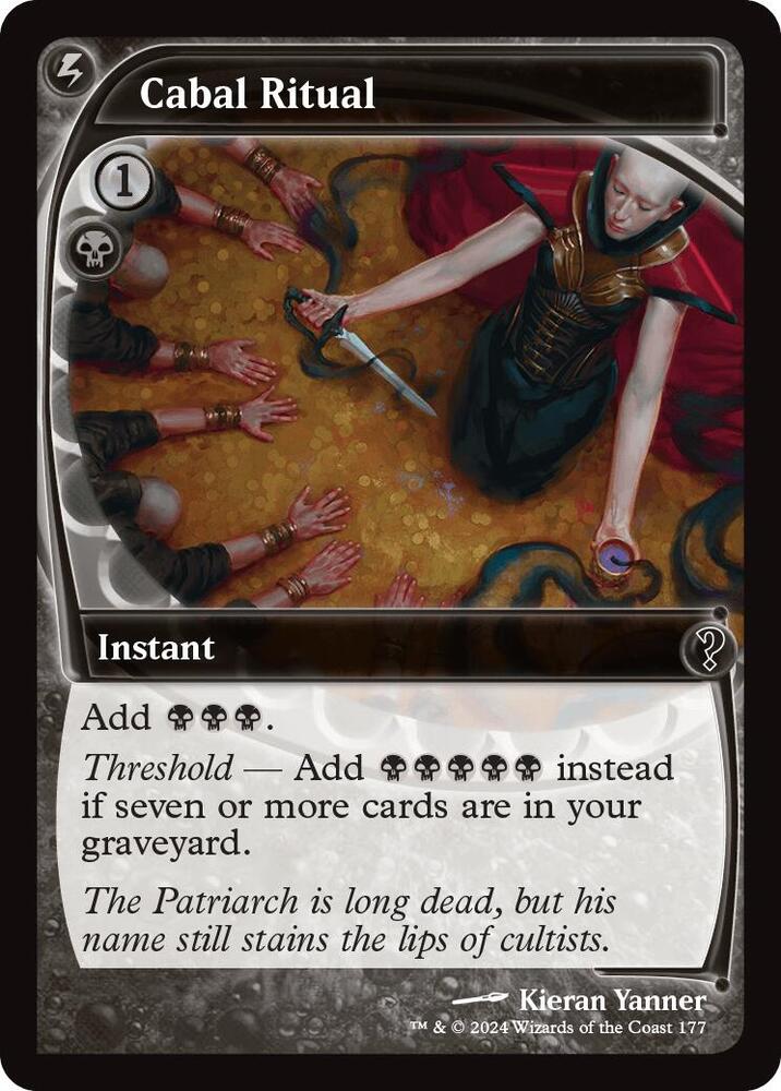 Cabal Ritual (Future Sight) [Mystery Booster 2] (Display Case)