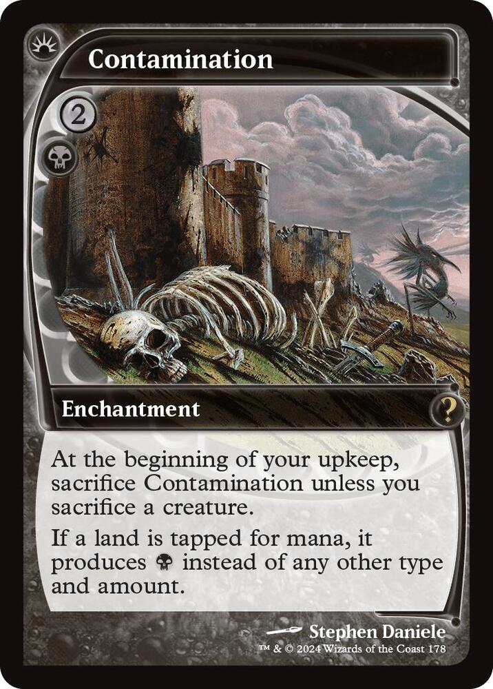 Contamination (Future Sight) [Mystery Booster 2] (Display Case)