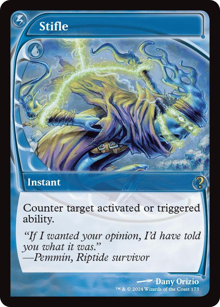 Stifle (Future Sight) [Mystery Booster 2] (Display Case)