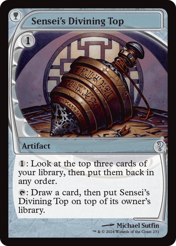 Sensei's Divining Top (Future Sight) [Mystery Booster 2]