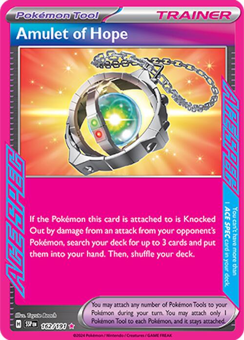 Amulet of Hope (162/191) [Scarlet & Violet: Surging Sparks] (Display Case)