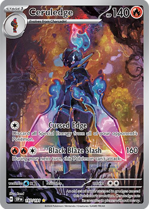 Ceruledge (197/191) [Scarlet & Violet: Surging Sparks] (Display Case)