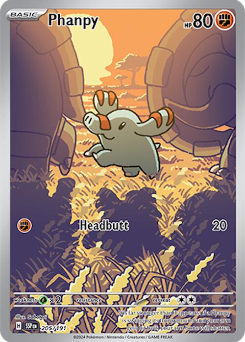 Phanpy (205/191) [Scarlet & Violet: Surging Sparks] (Display Case)
