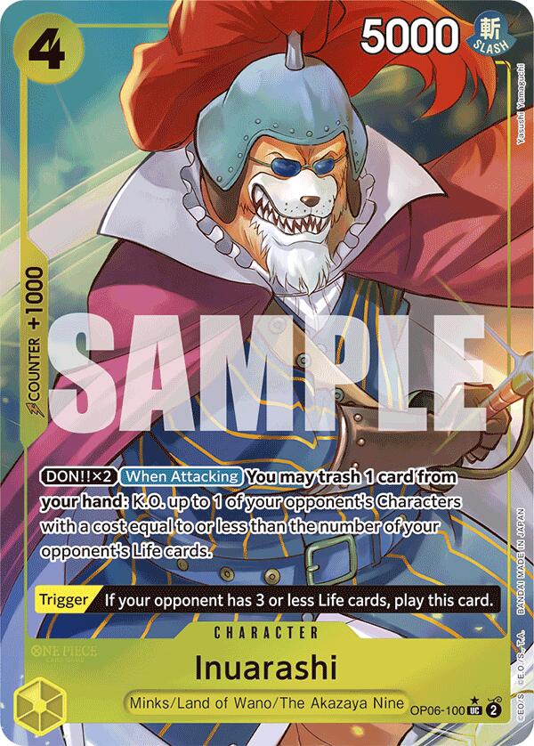 Inuarashi (Full Art) [Premium Booster] (Display Case)