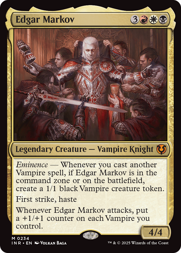 Edgar Markov [Innistrad Remastered] (Display Case)