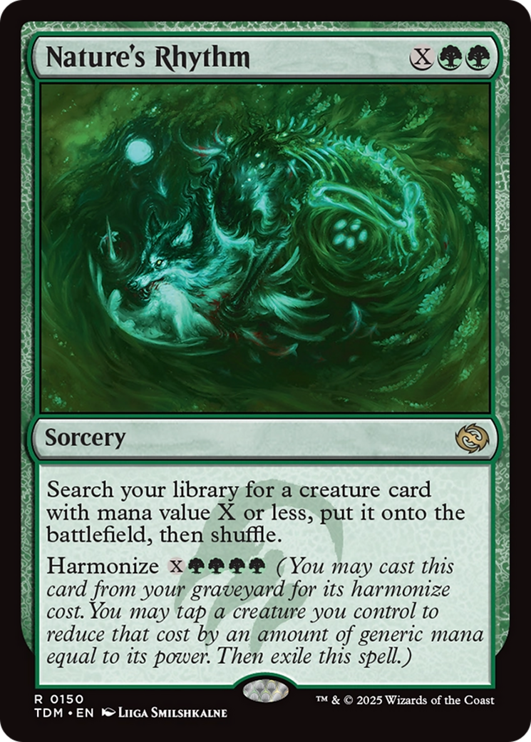 Nature's Rhythm [Tarkir: Dragonstorm] (Display Case)