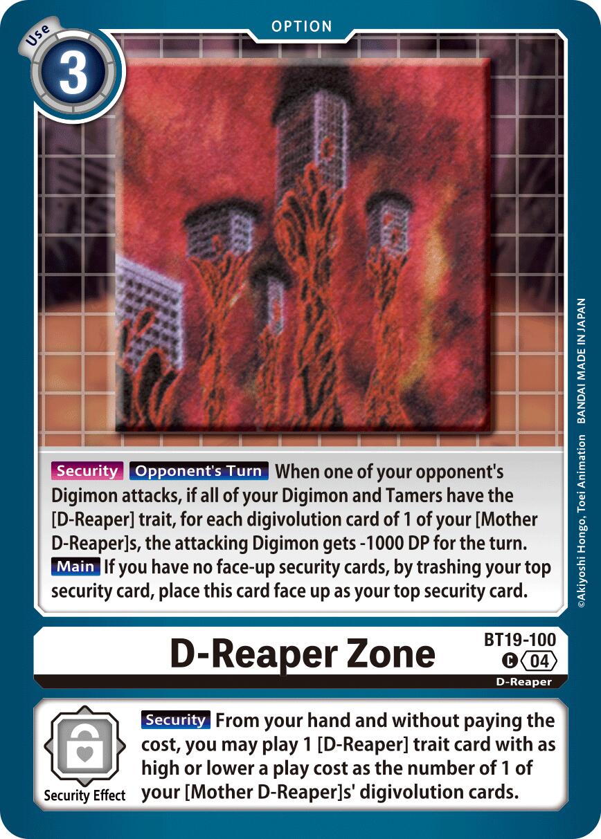 D-Reaper Zone [BT19-100] [Release Special Booster 2.0]