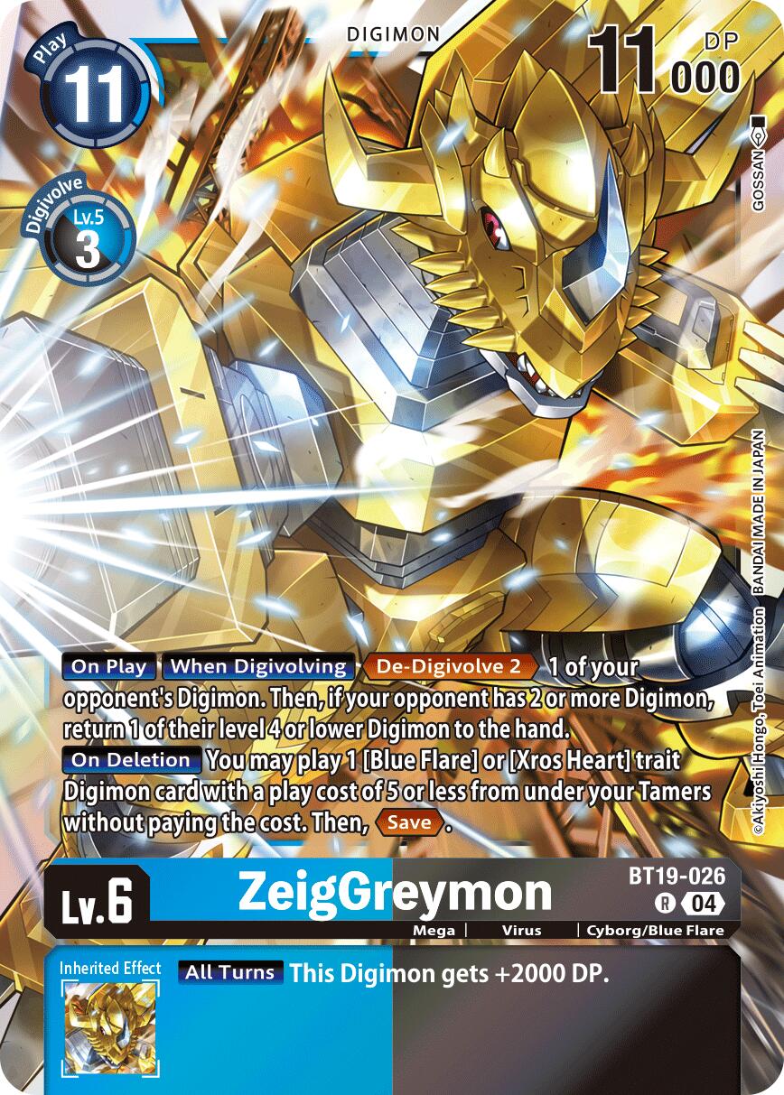 ZeigGreymon [BT19-026] [Release Special Booster 2.0]