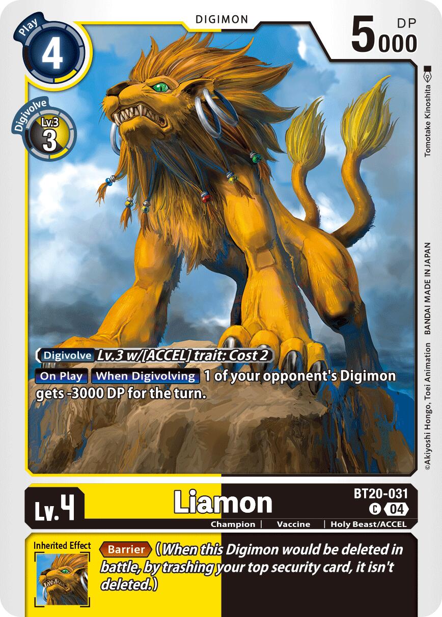 Liamon [BT20-031] [Release Special Booster 2.0]