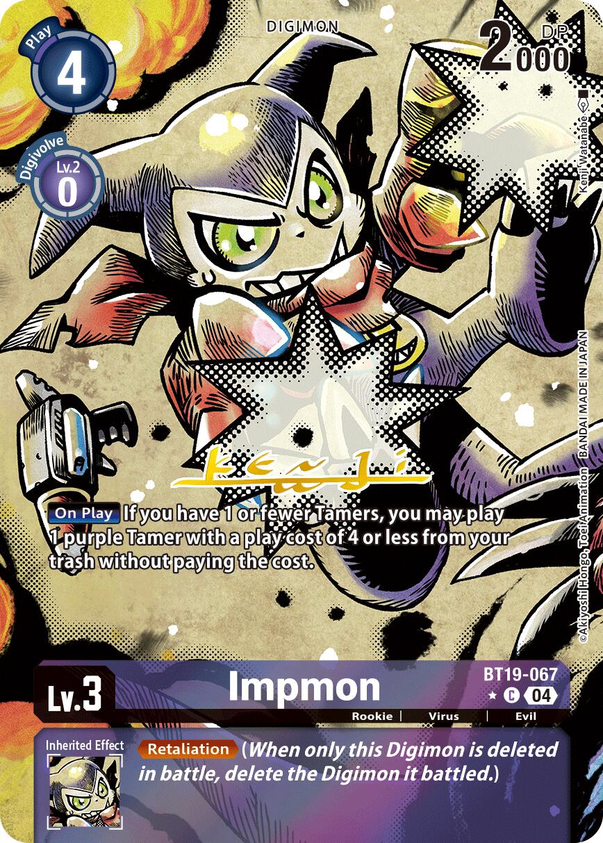 Impmon [BT19-067] (Alternate Art) [Release Special Booster 2.0]