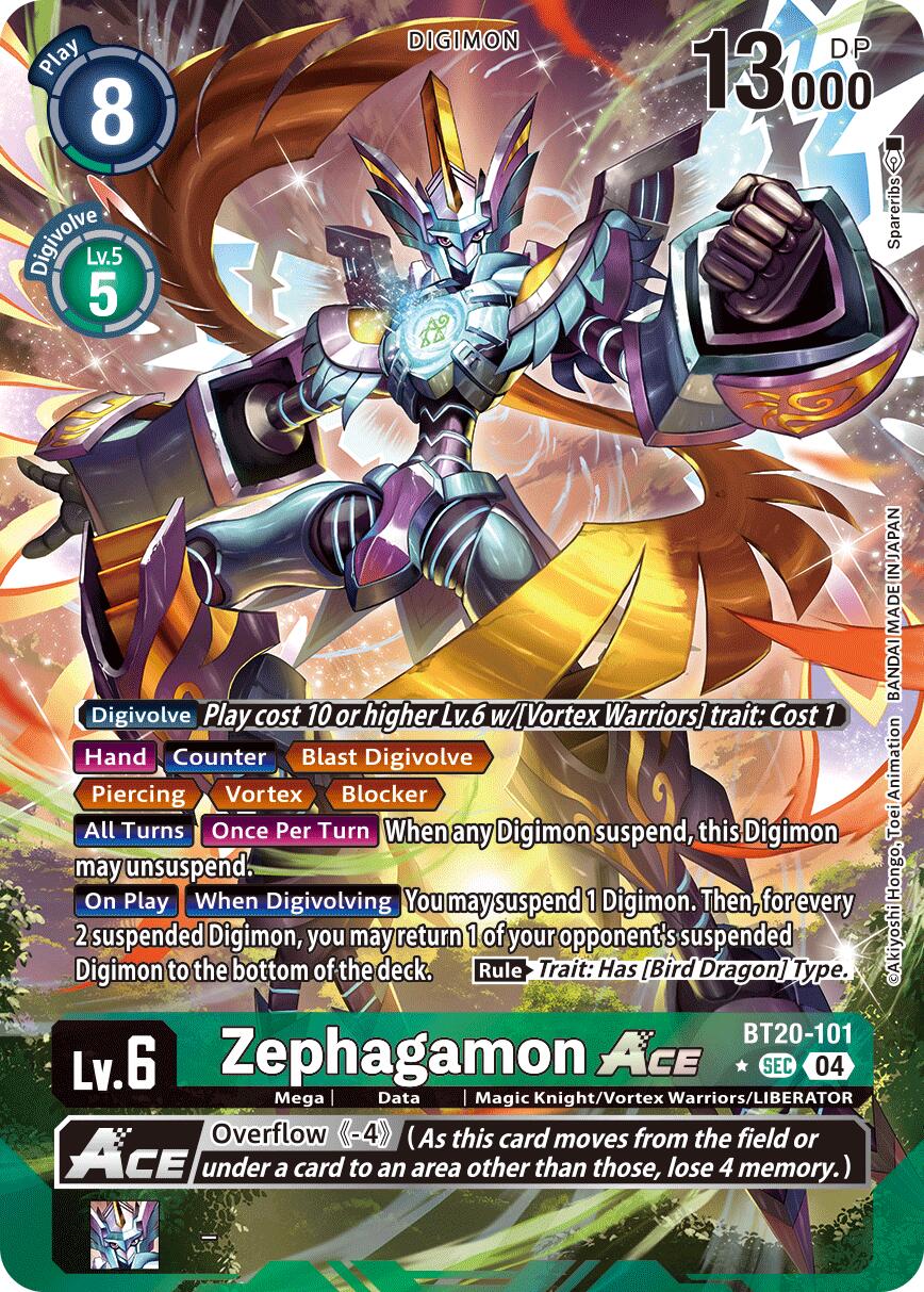 Zephagamon ACE [BT20-101] (Alternate Art) [Release Special Booster 2.0]