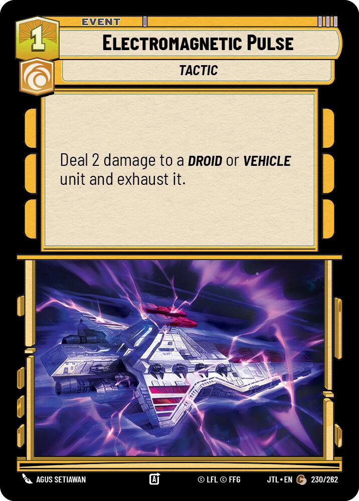 Electromagnetic Pulse (230/257) [Jump to Lightspeed]