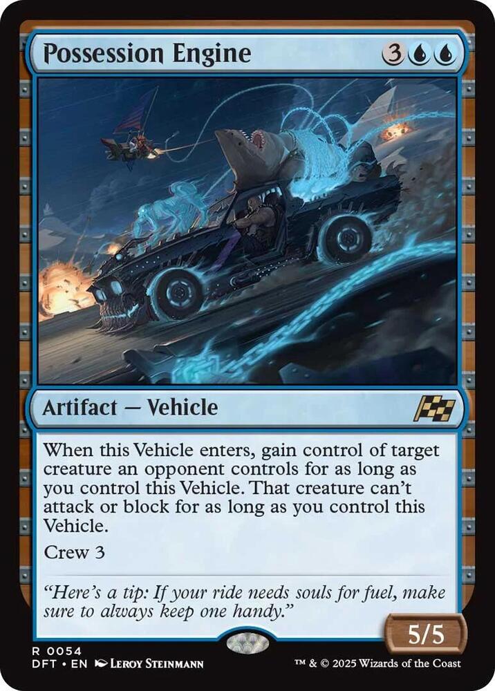 Possession Engine (Borderless) (First-Place Foil) [Aetherdrift]