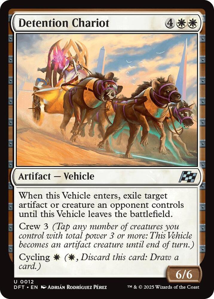Detention Chariot (Borderless) [Aetherdrift]